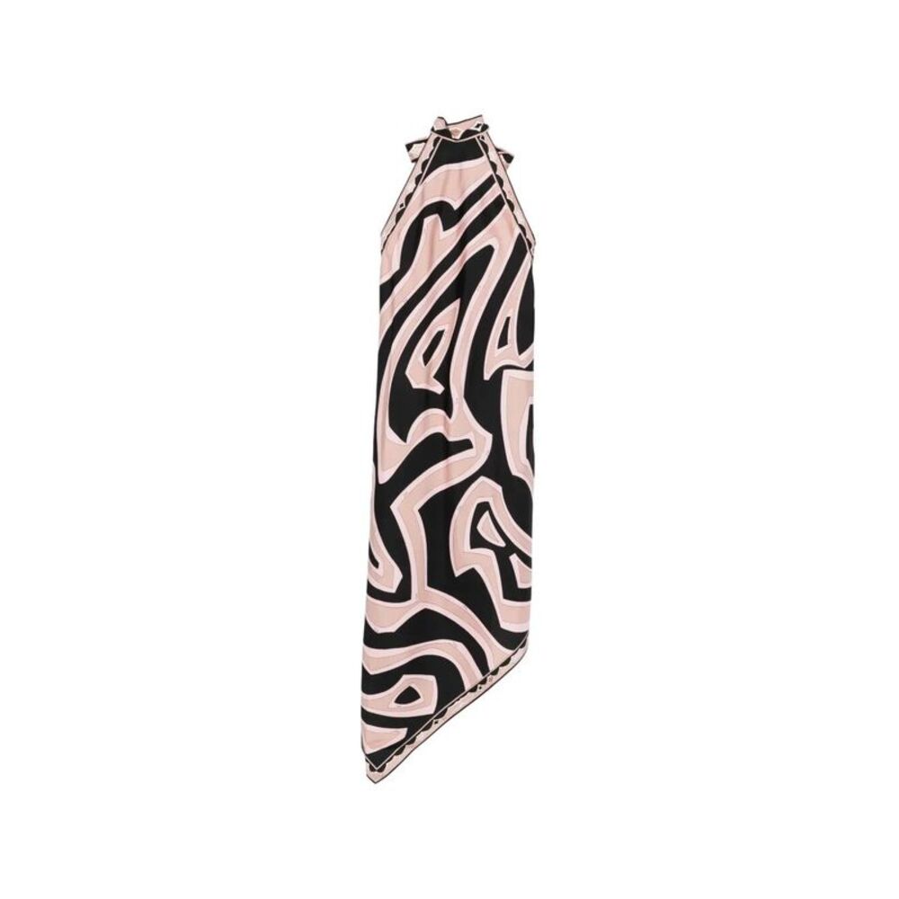 Emilio Pucci Women Silk Twill Midi Dress - Picture 4 of 7